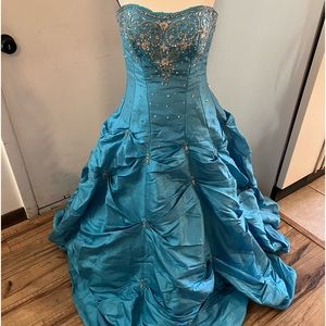 Blue Prom Dress